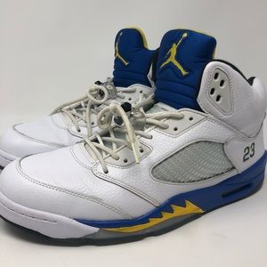 Air Jordan Retro 5 Laney 2013 Men Basketball Shoes